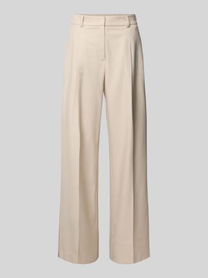 Stoffen broek met bandplooien, model 'Catsby' Shop The Look MANNEQUINE