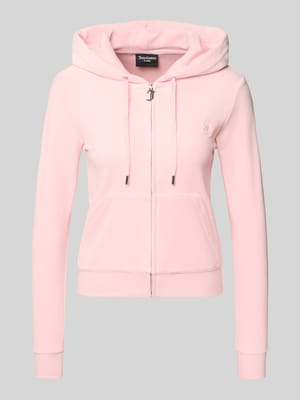 Sweatjacke mit Logo-Stitching Modell 'ROBERTSON' Shop The Look MANNEQUINE