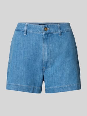 Regular Fit Jeansshorts mit Eingrifftaschen Shop The Look MANNEQUINE