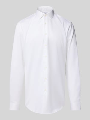 Regular fit zakelijk overhemd met kentkraag Shop The Look MANNEQUINE