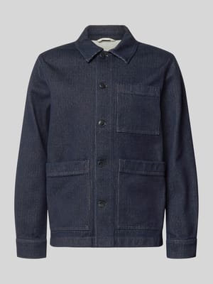 Kurtka o kroju regular fit z czystej bawełny Shop The Look MANNEQUINE