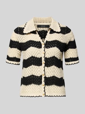 Regular Fit Cardigan aus reiner Baumwolle Modell 'GOLDEN COVE' Shop The Look MANNEQUINE