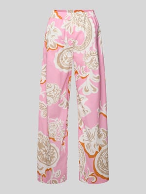 Broek met elastische band Shop The Look MANNEQUINE