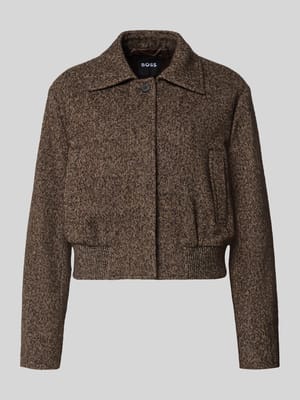Slim fit bomberjack van katoenmix model 'Jocalenal' Shop The Look MANNEQUINE