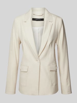 Linnen blazer met klepzakken Shop The Look MANNEQUINE