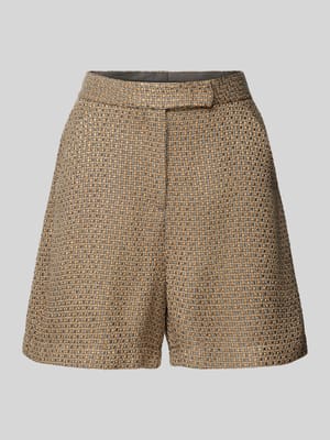 Wide Leg Shorts in Bouclé-Optik Shop The Look MANNEQUINE