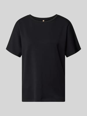 T-Shirt mit Rundhalsausschnitt Modell 'BANU' Shop The Look MANNEQUINE
