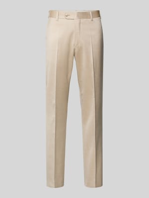 Spodnie garniturowe z francuskimi wpuszczanymi kieszeniami i kantami Shop The Look MANNEQUINE