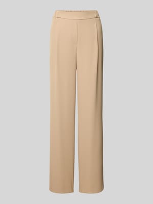 Straight Leg Stoffhose mit Bundfalten Shop The Look MANNEQUINE