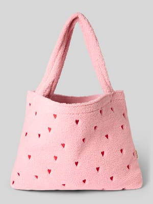 Tote Bag mit Logo-Patch Modell 'Teddy' Shop The Look MANNEQUINE