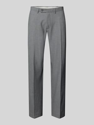 Pantalon met persplooien en achterzakken Shop The Look MANNEQUINE