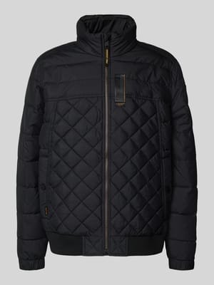 Gewatteerd jack met opstaande kraag, model 'GLIDER' Shop The Look MANNEQUINE