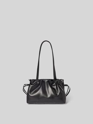 Shoulder Bag mit Raffungen Modell 'Ella' Shop The Look MANNEQUINE