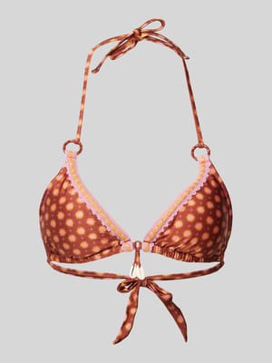 Bikini-Oberteil mit Applikationen Modell 'CRICO SOLARBAY' Shop The Look MANNEQUINE