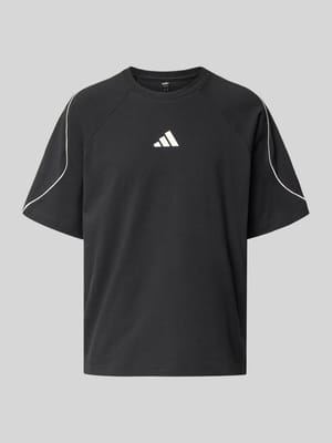 T-Shirt mit Label-Print Shop The Look MANNEQUINE