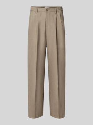 Straight Fit Hose mit Viskose-Anteil Modell 'Grant' Shop The Look MANNEQUINE