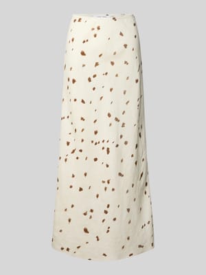 Spódnica z lnu w linii A Shop The Look MANNEQUINE