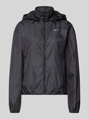 Trainingsjacke mit Logo-Print Modell 'Tempo' Shop The Look MANNEQUINE
