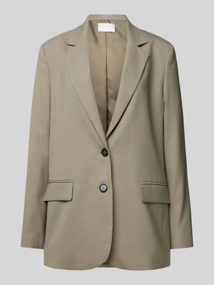 Regular fit blazer met reverskraag Shop The Look MANNEQUINE