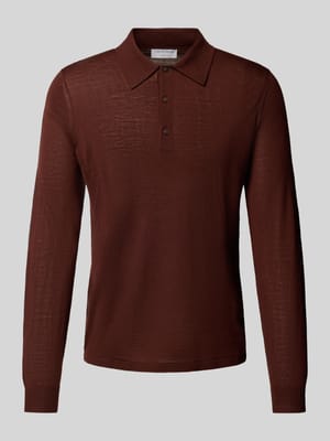 Strickpullover aus Merinowolle mit Kentkragen Shop The Look MANNEQUINE