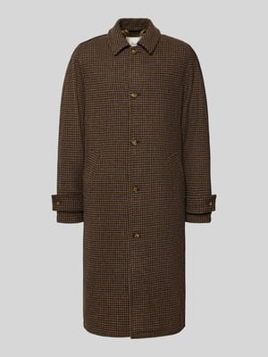 Mantel aus Wolle mit Ärmelriegeln Modell 'PINE' Shop The Look MANNEQUINE