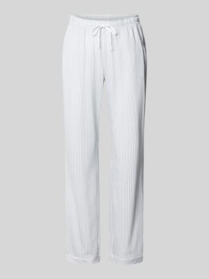 Pyjama-Hose aus Baumwoll-Viskose-Mix mit Streifenmuster Shop The Look MANNEQUINE
