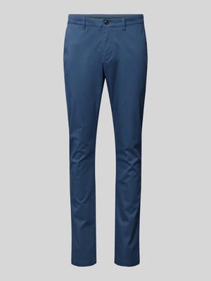 Slim fit chino met achterzakken Shop The Look MANNEQUINE