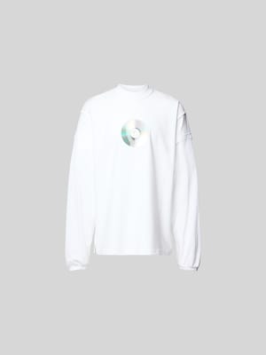 Relaxed Fit Longsleeve mit Motiv-Print Shop The Look MANNEQUINE