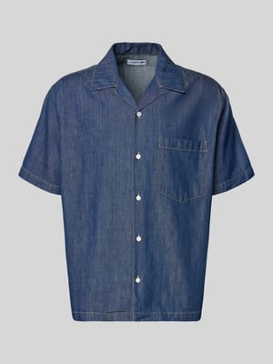 Relaxed Fit Freizeithemd aus reiner Baumwolle Shop The Look MANNEQUINE