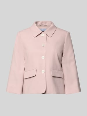 żakiet o kroju regular fit z mieszanki wiskozy z kieszeniami z patką Shop The Look MANNEQUINE