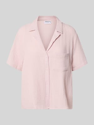 Relaxed Fit Pyjama-Oberteil mit Brusttasche Shop The Look MANNEQUINE