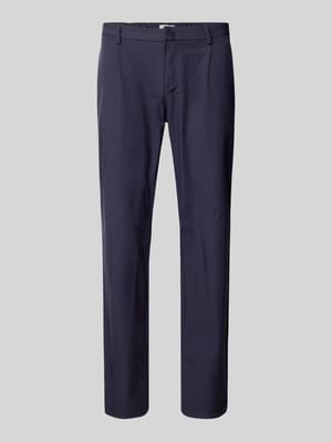 Slim Fit Chino mit Bundfalten Shop The Look MANNEQUINE