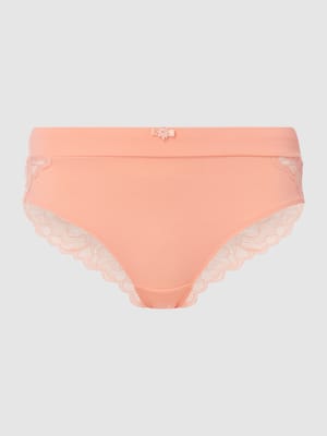 PLUS SIZE Panty aus Mikrofaser und Spitze Modell 'Valencia' Shop The Look MANNEQUINE