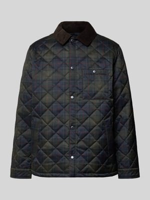 Gewatteerd jack met borstzak Shop The Look MANNEQUINE