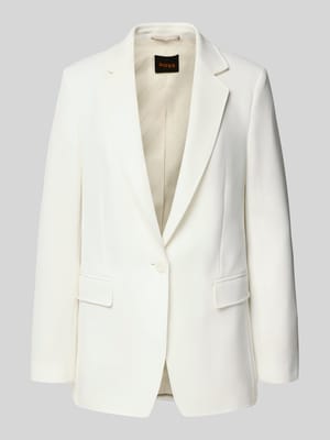 Długi żakiet o kroju regular fit z kołnierzem z połami model 'JABLA3' Shop The Look MANNEQUINE