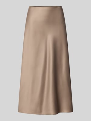 Midirock aus Satin Shop The Look MANNEQUINE