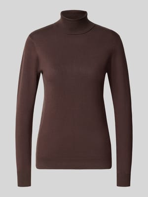 Slim Fit Strickpullover aus Viskose-Mix Modell 'Morla' Shop The Look MANNEQUINE