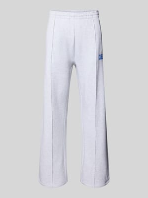 Sweatpants mit elastischem Bund und Label-Print Shop The Look MANNEQUINE