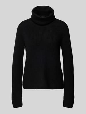 Gebreide pullover van wolmix met col, model 'FALODY' Shop The Look MANNEQUINE