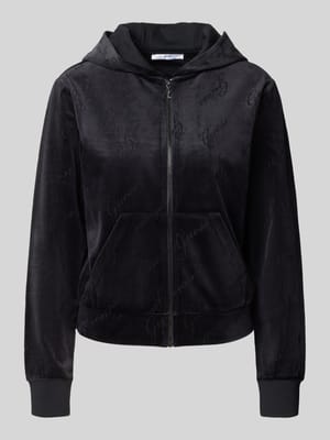 Sweatjacke mit Logo-Muster Modell 'LOREN' Shop The Look MANNEQUINE