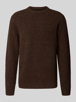 Loose Fit Strickpullover mit Woll-Anteil Modell 'BLASIMON' Shop The Look MANNEQUINE