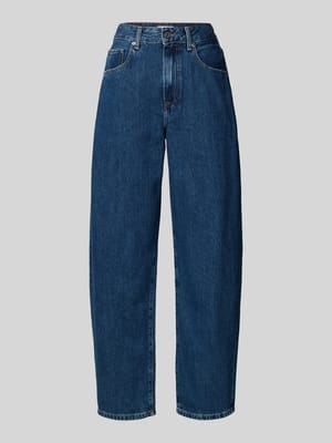 Jeans o kroju barrel fit z czystej bawełny Shop The Look MANNEQUINE