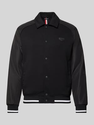 Jacke mit Label-Detail Shop The Look MANNEQUINE