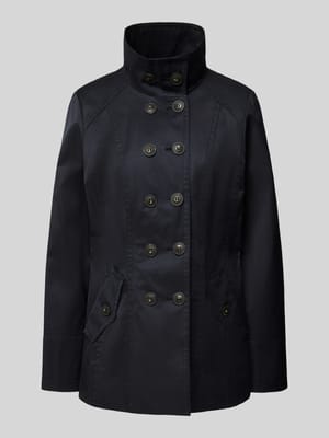 Jacke mit Stehkragen und Pattentaschen Shop The Look MANNEQUINE