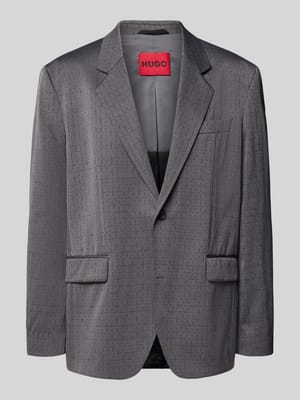 Relaxed Fit Sakko aus Schurwoll-Mix Modell 'KARLO243X' Shop The Look MANNEQUINE