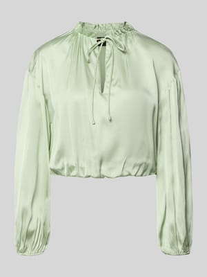 Regular Fit Langarmbluse aus reiner Viskose Modell 'BRISE' Shop The Look MANNEQUINE