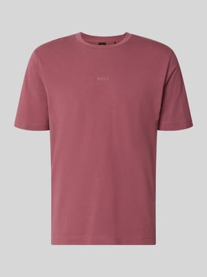 t-shirt o kroju relaxed fit z czystej bawełny model 'TCHUP' Shop The Look MANNEQUINE