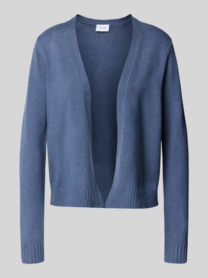 Gebreide cardigan met opengewerkte voorkant, model 'VIRIL' Shop The Look MANNEQUINE