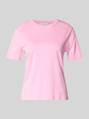 Basic T-shirt z okrągłym dekoltem Shop The Look MANNEQUINE
