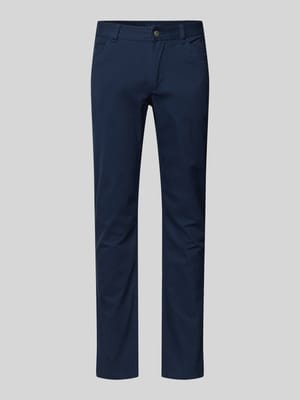 Straight Leg Chino mit Strukturmuster Shop The Look MANNEQUINE